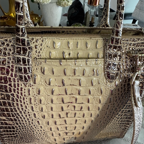 Brahmin Caroline - Ginger Ombré Melbourne w paperwork and dust bag, like new - Picture 7 of 8